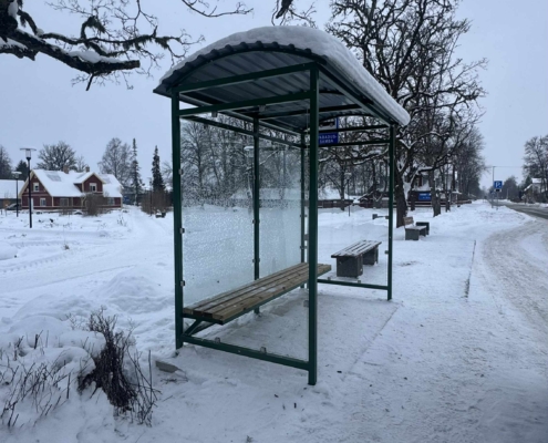 Bussiootepaviljon